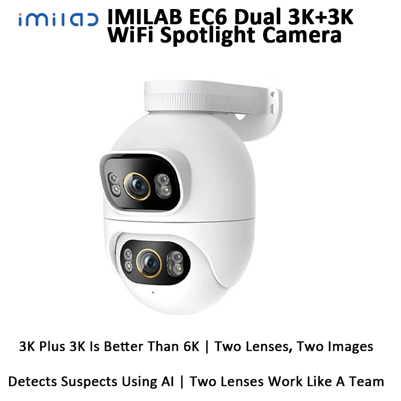 Smart Plug Outdoor Waterproof - IMILAB EC6 Dual 3K+3K WiFi Home