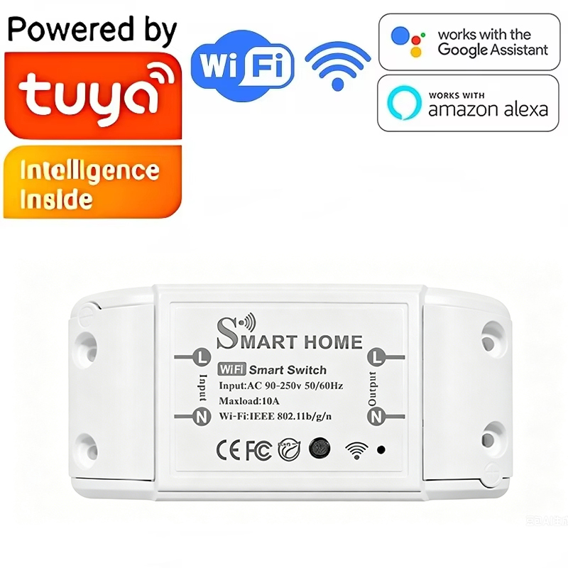 Smart Plug Energy Monitoring Wifi - Work With Tuya WiFi Smart Light