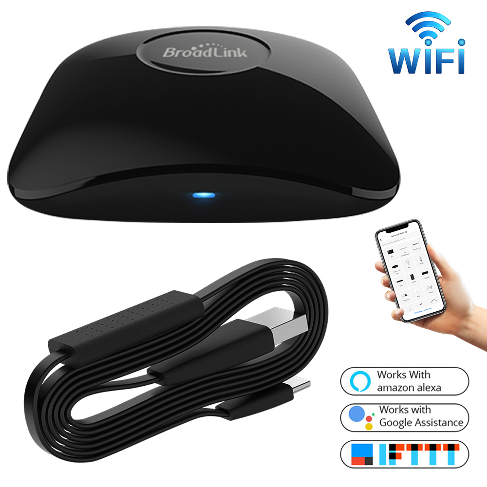 Smart Plug Energy Monitoring Wifi - BroadLink RM4 Pro IR WiFi RF
