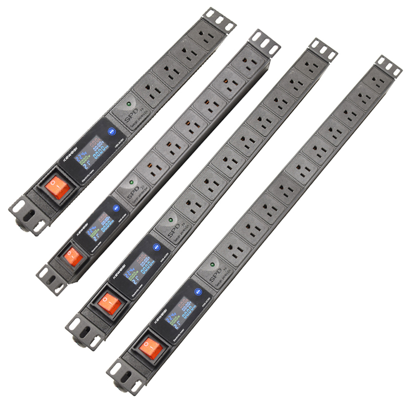 Smart Plug Surge Protector - smart power strip Digital Electricity meter