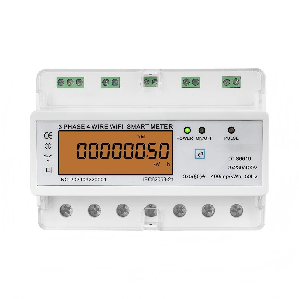 3 Phase 4 Wire WiFi Smart Ener - Energy Meter Din Rail Wifi review and price