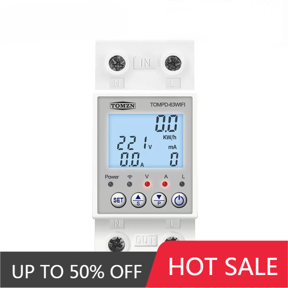 TUYA Smartlife Din Rail Smart  - Energy Meter Din Rail Wifi review and price