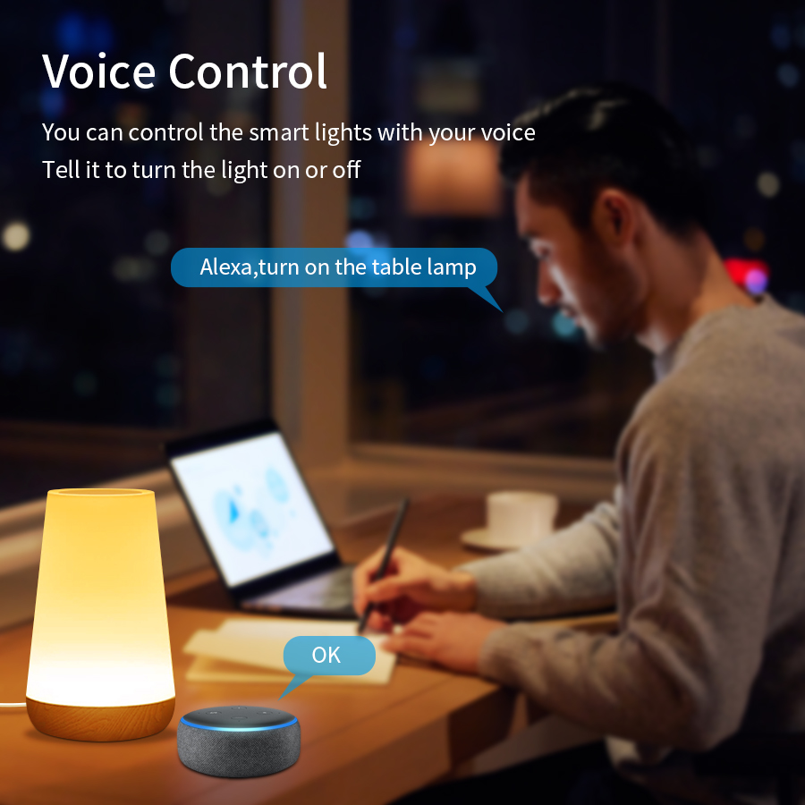 Tuya WiFi Smart Table Lamp Dim - Smart Plug Energy Monitoring Wifi review and price