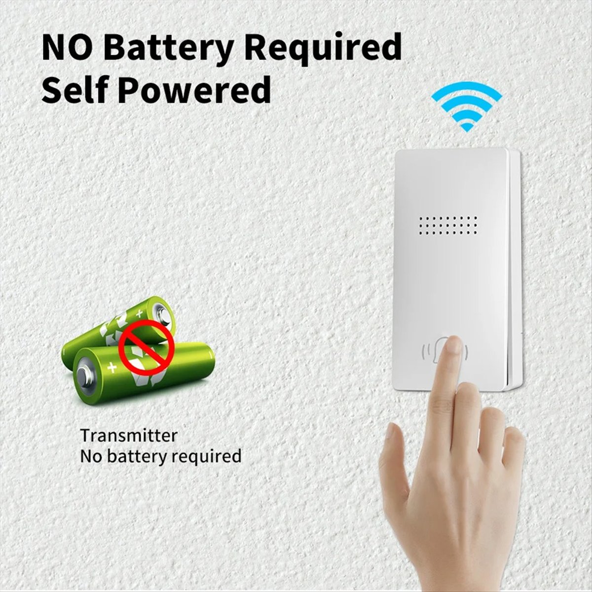 ABSF Outdoor Wireless Doorbell - Smart Plug Outdoor Waterproof review and price