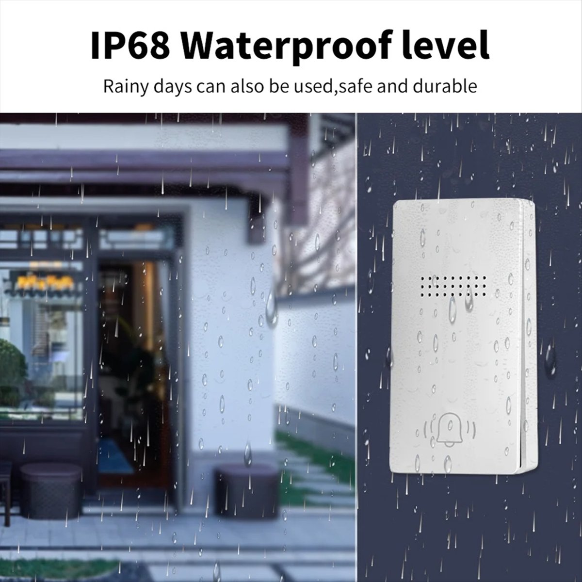 ABSF Outdoor Wireless Doorbell - Smart Plug Outdoor Waterproof review and price