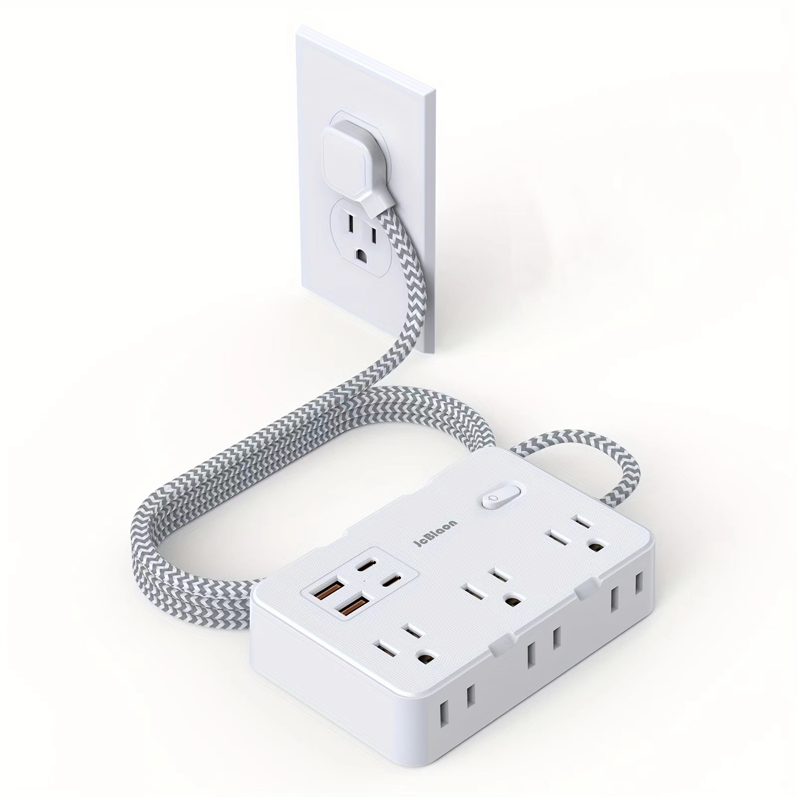 US Plug AC Outlet Multiprise P - Smart Power Strip 4 Outlet Usb review and price
