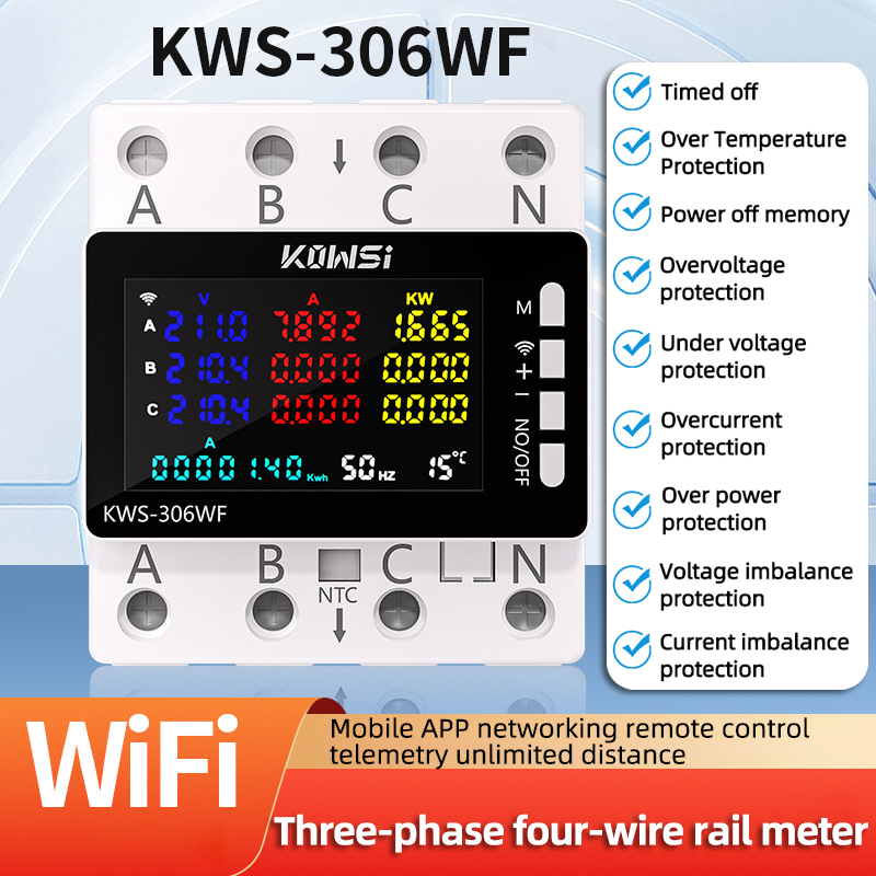 TUYA Wifi Power Energy Meter A - Energy Meter Din Rail Wifi review and price