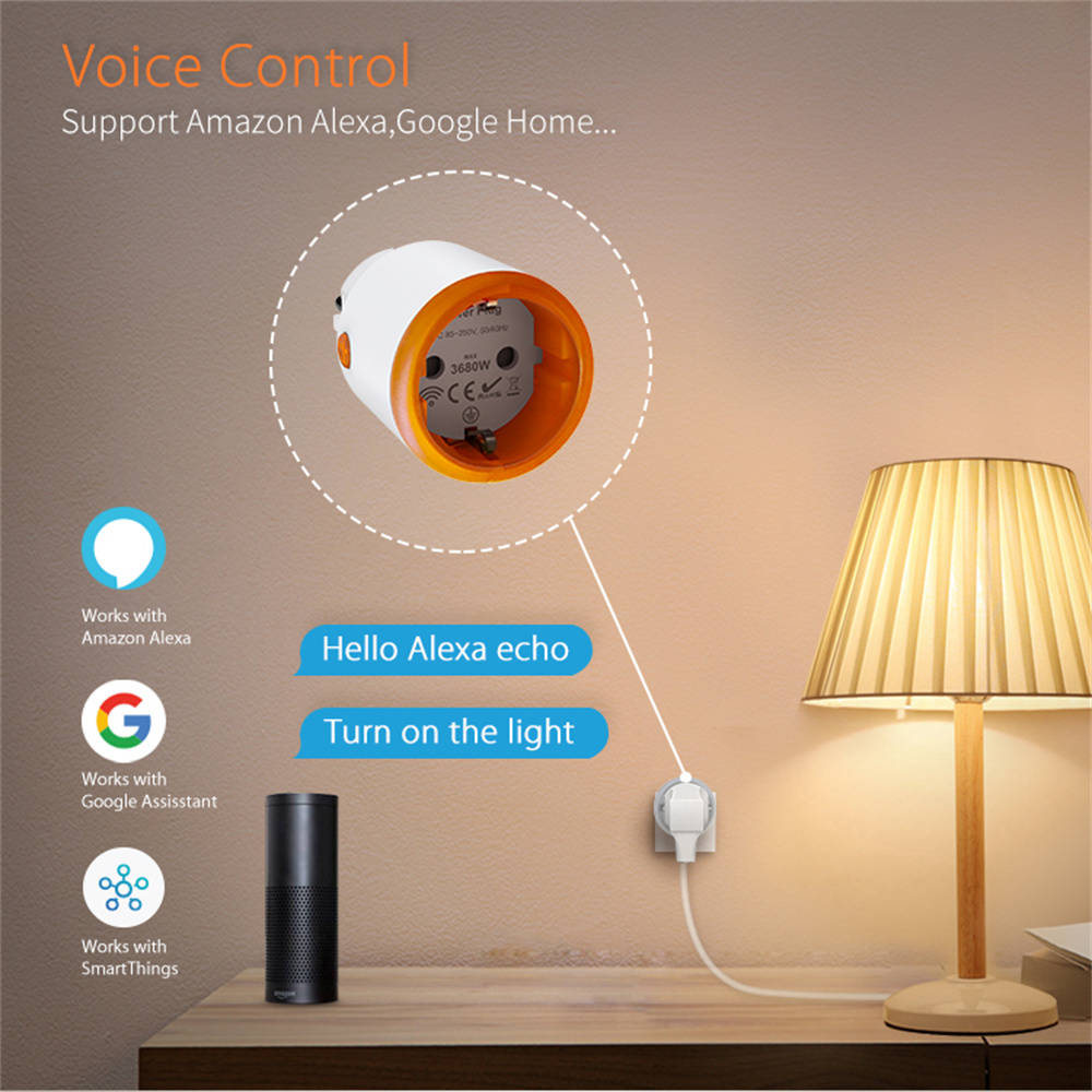 Tuya Zigbee3.0 Smart Plug EU 1 - Smart Socket 16A Tuya App review and price