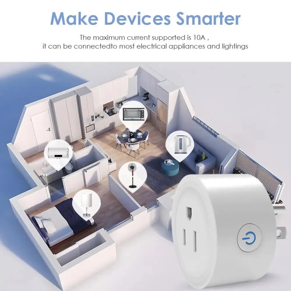 Tuya Smart Wifi Plug US Standa - Smart Plug Energy Monitoring Wifi review and price