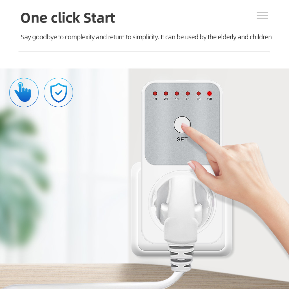 Electronic Wattmeter 10Hr Time - Smart Socket With Timer Countdown review and price