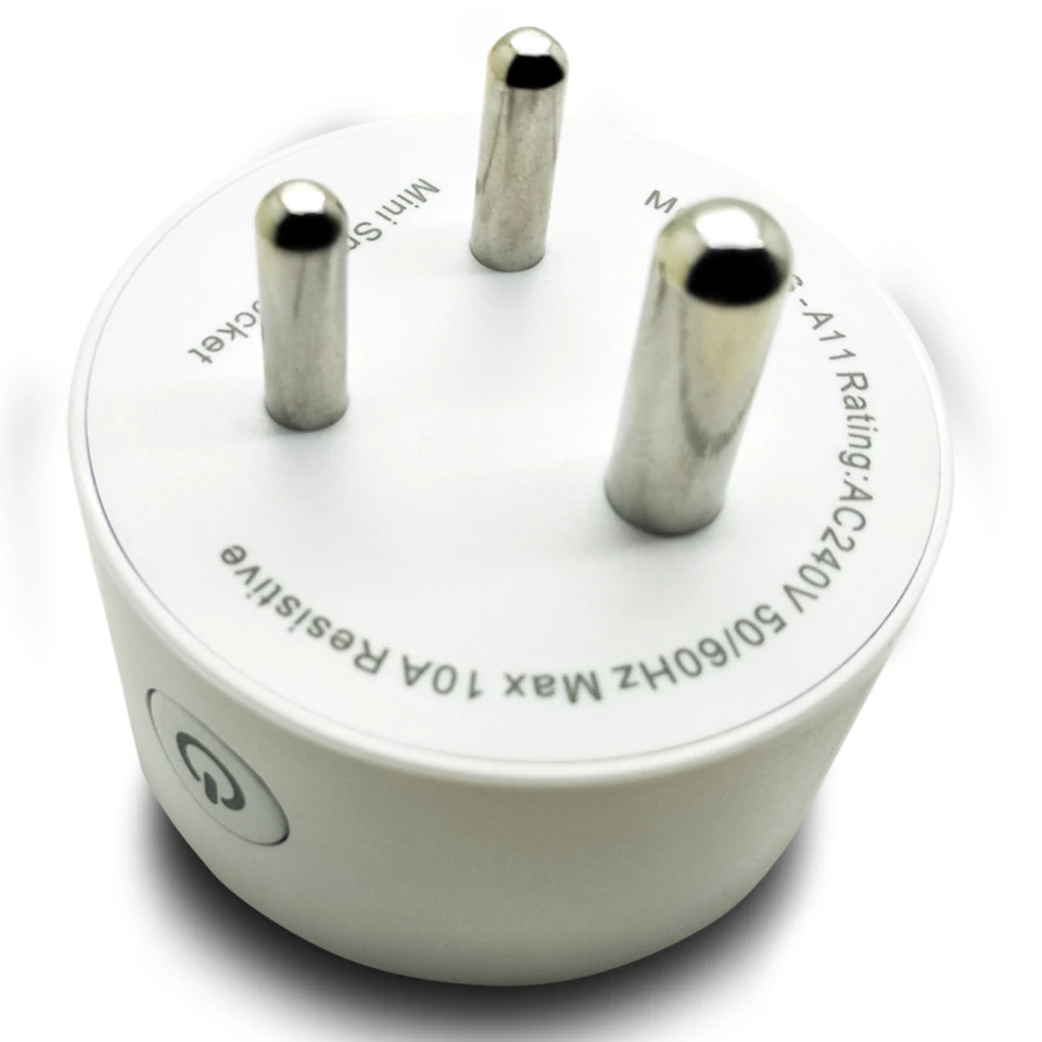 India Round 3 Pins Wi-Fi WiFi  - Smart Plug Mini Alexa Google review and price