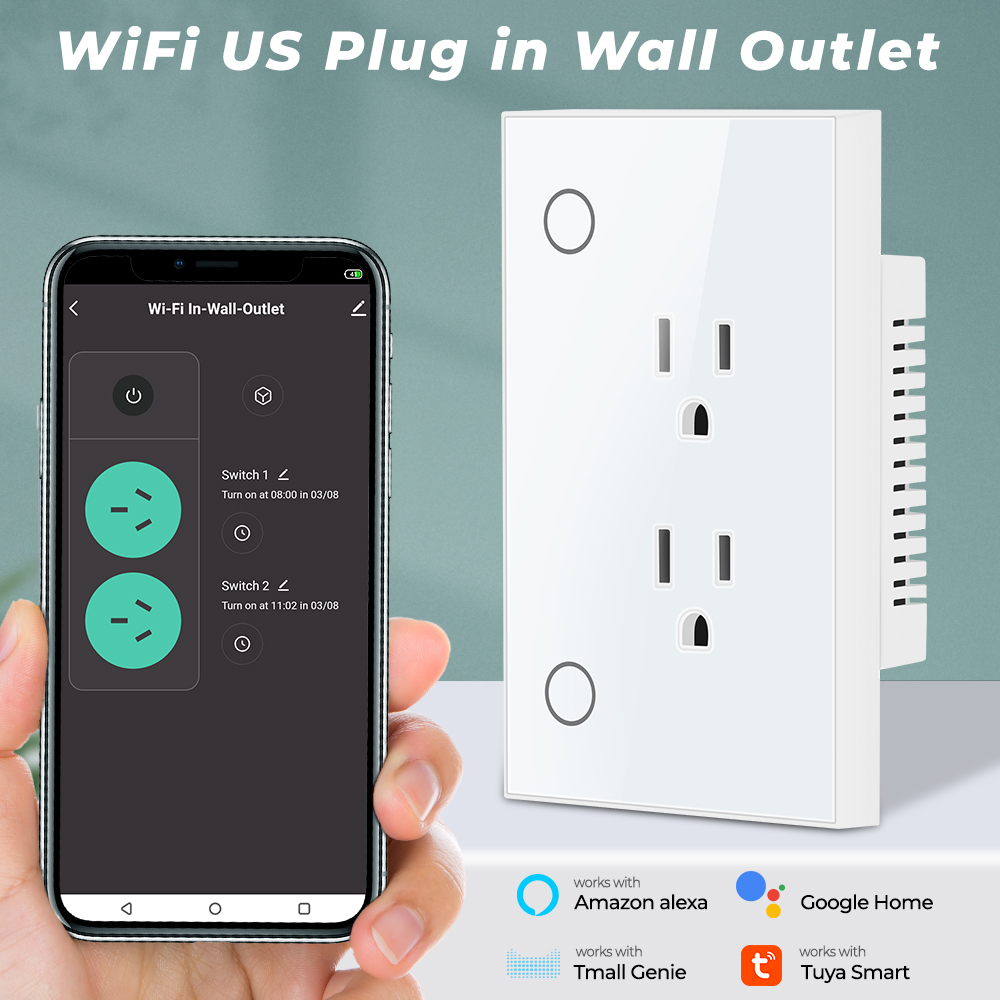 16A Tuya Wifi Socket Us Plug O - Smart Socket 16A Tuya App review and price
