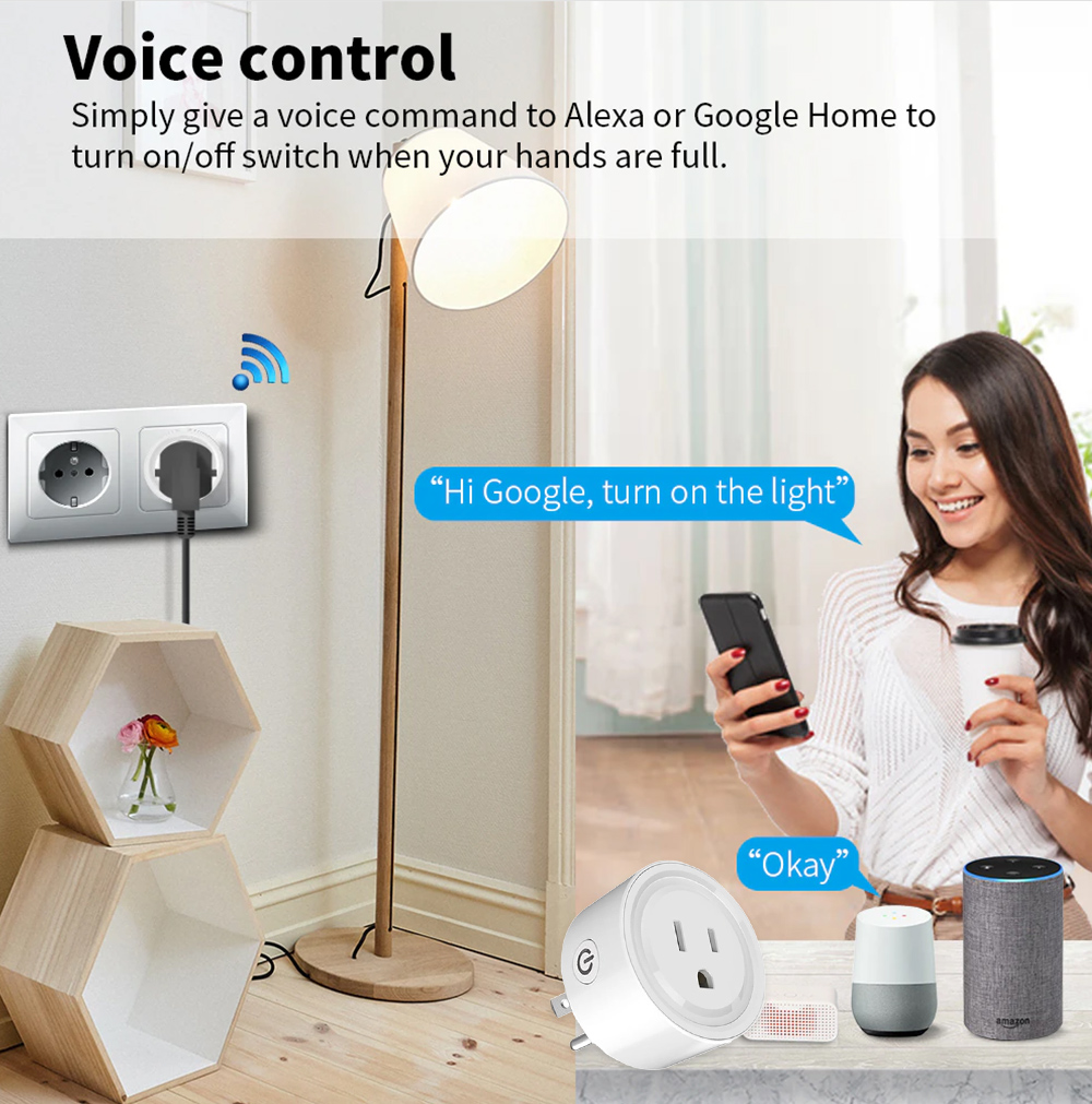 Tuya WiFi Or Zigbee Smart Sock - Smart Plug Zigbee 16A review and price