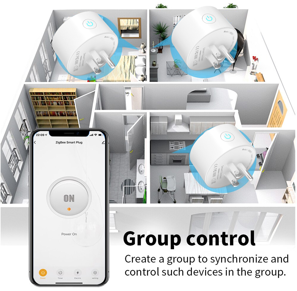 Tuya WiFi Or Zigbee Smart Sock - Smart Plug Zigbee 16A review and price