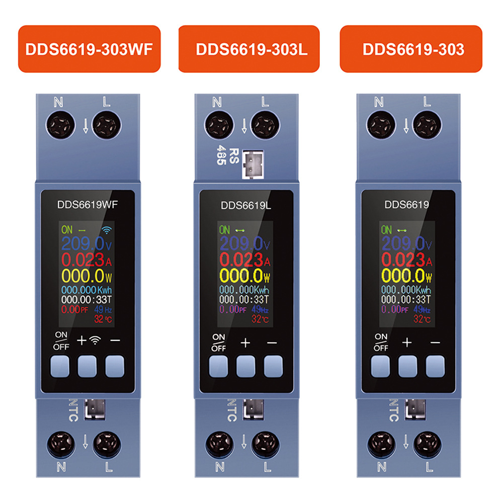 8 in 1 Power Meter WiFi Tuya D - Energy Meter Din Rail Wifi review and price