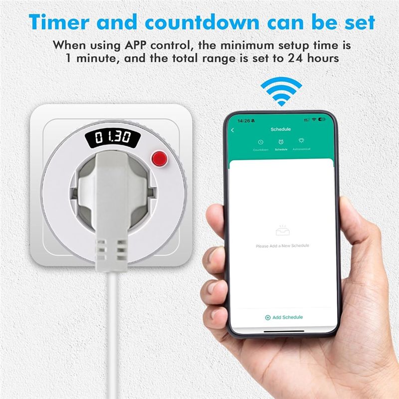 A01F-Wifi Smart Plug 16A Socke - Smart Plug Surge Protector review and price