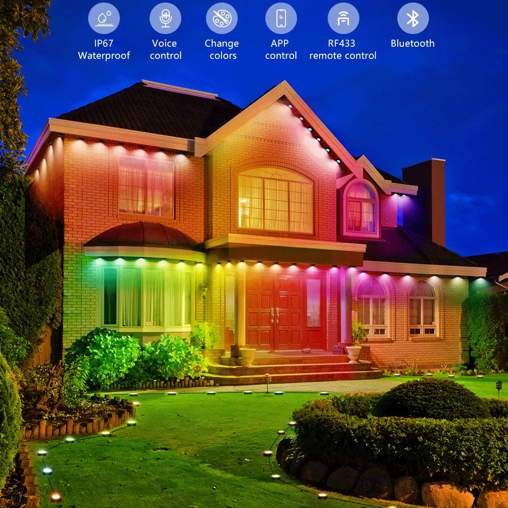 Tuya WiFi Outdoor Eaves Lights - Smart Plug Outdoor Waterproof review and price