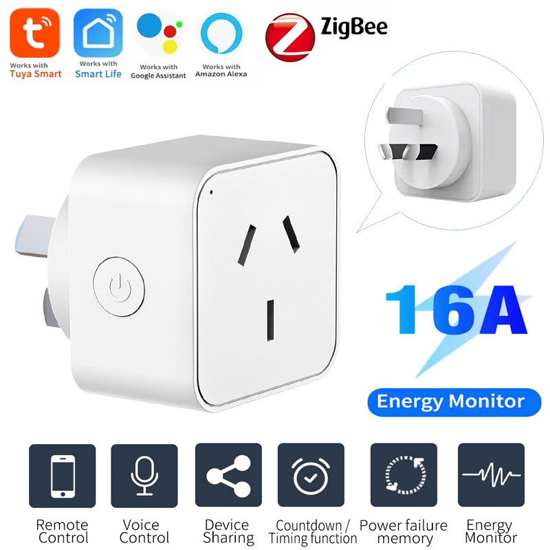 Tuya Zigbee 3.0 Smart Socket A - Smart Plug Zigbee 16A review and price