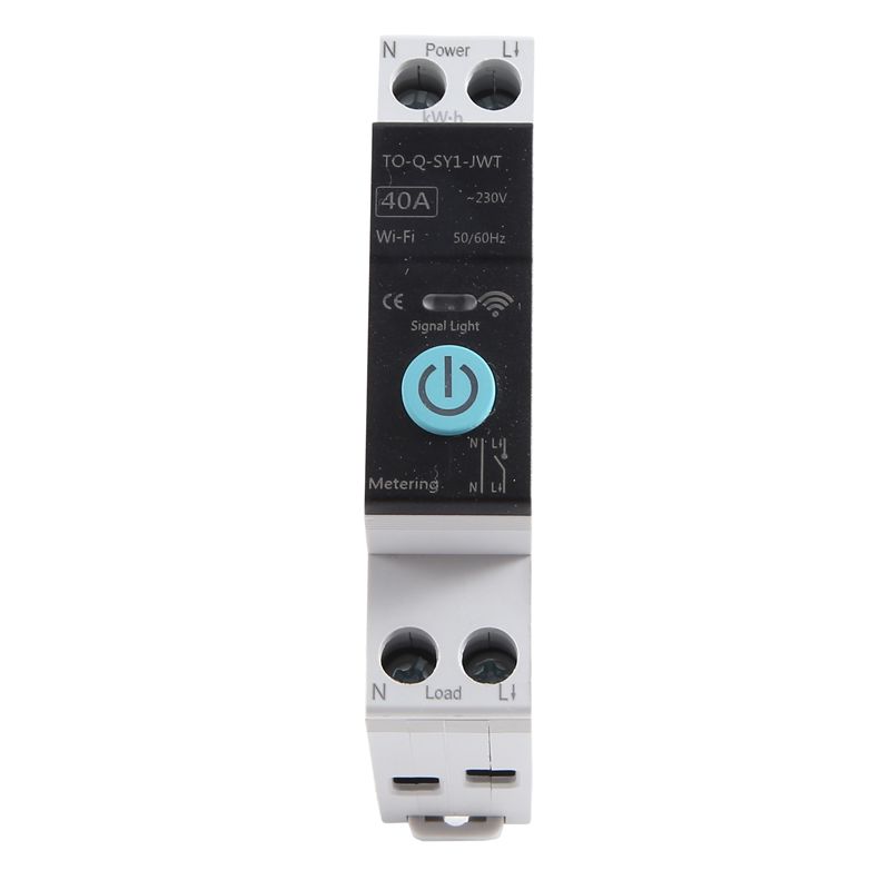 L68A 40A Tuya Single Phase Din - Energy Meter Din Rail Wifi review and price