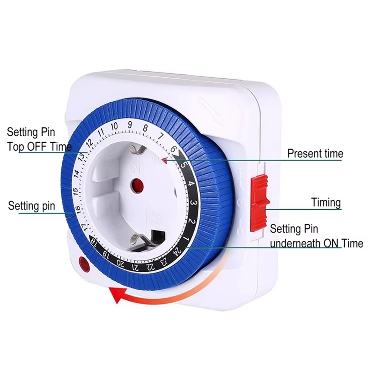 EU 24 Hours Timer Switch Timer - Smart Socket With Timer Countdown review and price