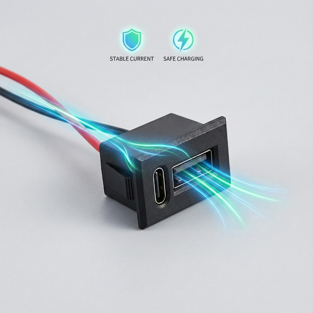 Dual Type C USB Female Port So - Smart Plug Matter Thread review and price