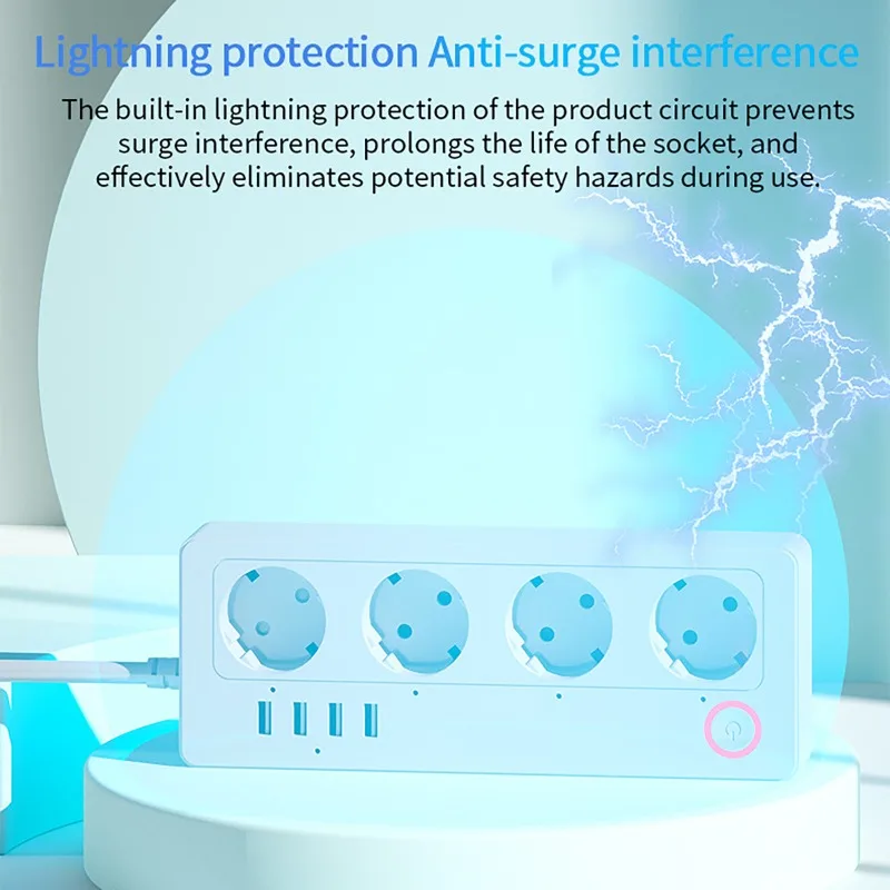 WiFi ZigBee Smart Power Strip  - Smart Power Strip 4 Outlet Usb review and price