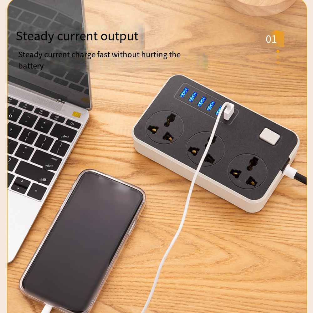 UK EU US Outlet Power Strip 2m - Smart Plug Surge Protector review and price