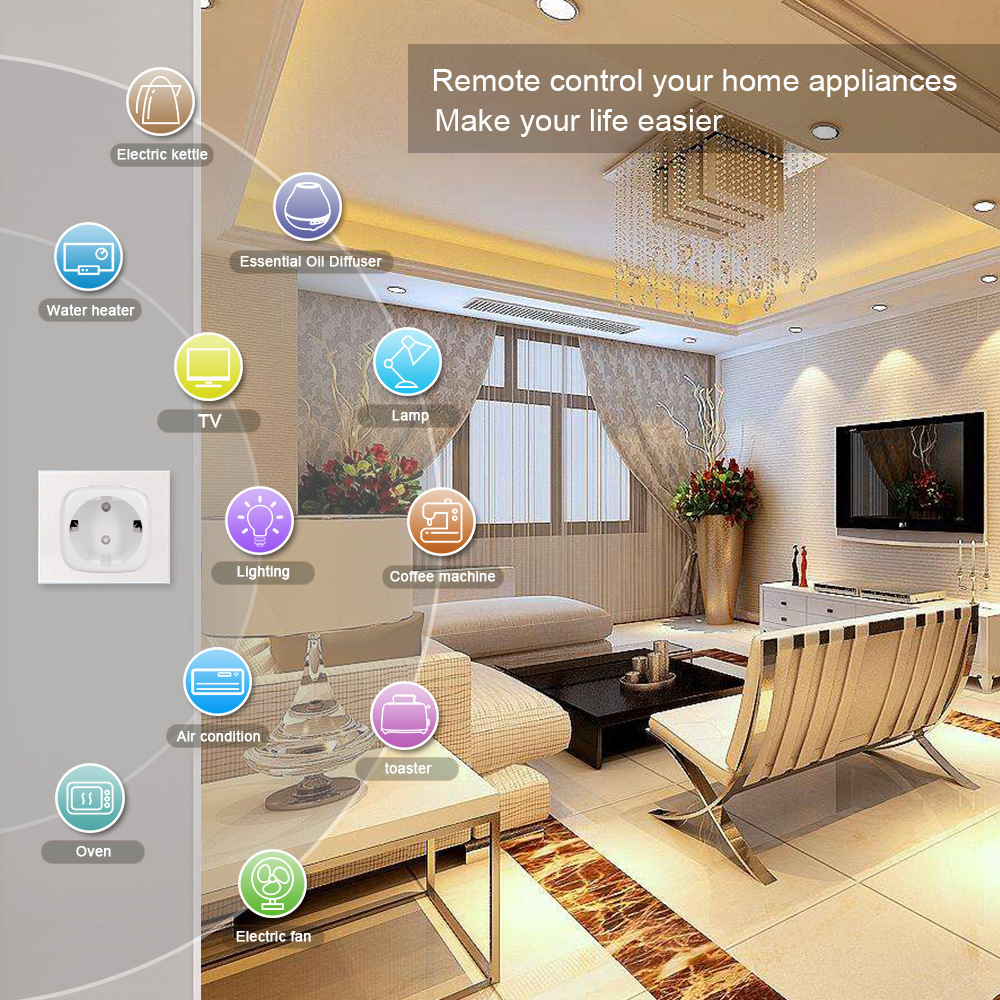Tuya Wifi Smart Plug Smart Hom - Smart Plug Surge Protector review and price